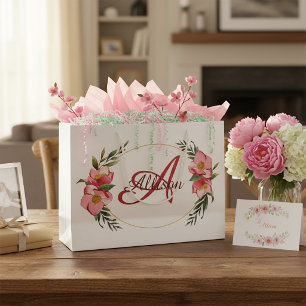 Personlig blomsterinitial