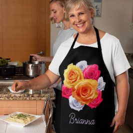 Personlig Blooming Ro Motif Apron