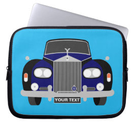 Personlig Blue British Classiine Limousines car Laptop Fodral
