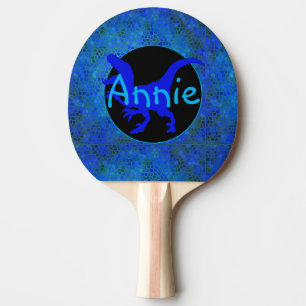 Personlig Blue Dinosaur Gömmer Pingisracket