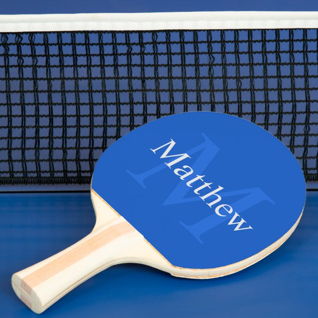 Personlig Blue Pingisracket (Insitu)