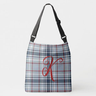 Personlig Blue Play Crossbody Tote Bag Axelväska