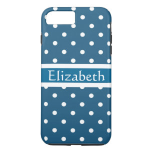 Personlig Blue Polka dots Mönster