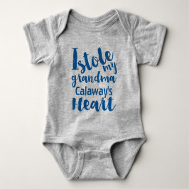 Personlig Blue Sports lagrar mina mormor Heart T Shirt