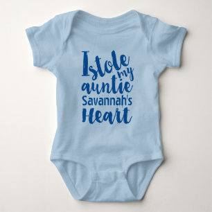 Personlig Blue Sports Stole My Aunties Heart T-shirt