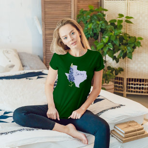 Personlig Bluebonnet Texas T Shirt