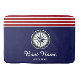 Personlig Boat Namn Badrumsmatta