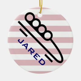 Personlig BobSledding Ornament