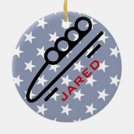 Personlig BobSledding Ornament