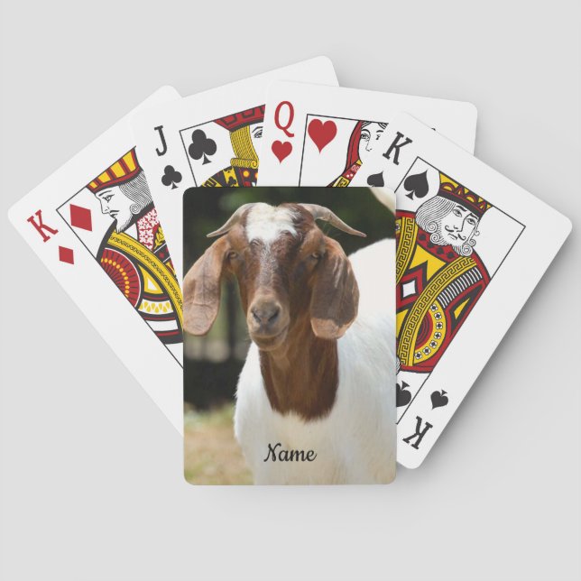 Personlig Boer Goat Farm Casinokort (Baksidan)