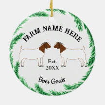 Personlig Boer Goat Farm Gräs WAN