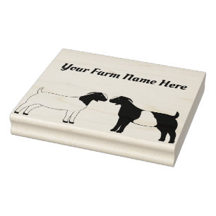 Personlig Boer Goat Stämpel