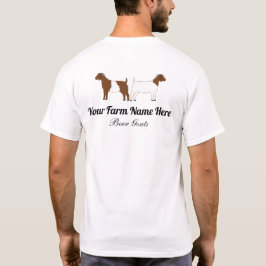 Personlig Boer Goat T Shirt