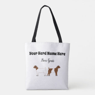 Personlig Boer Goat Tygkasse
