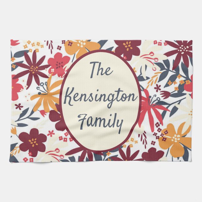 Personlig Bohemian Kitchen towel Kökshandduk (Horisontell)