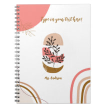 personlig Bohemian Teacher Modern anpassningsbar