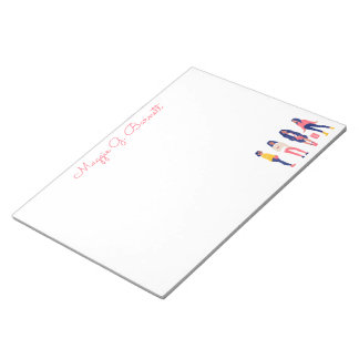 Personlig Boho Anteckningsblock