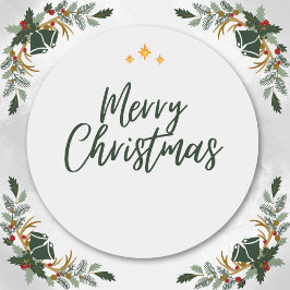 PERSONLIG BOHO CHIC ELEGANS JULHÄLSNINGAR JULKORT