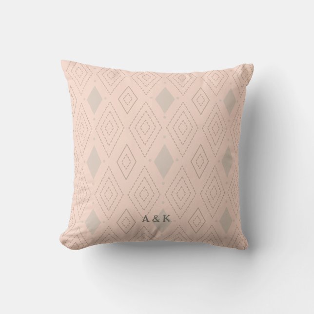 Personlig Boho Kudde (Framsida)