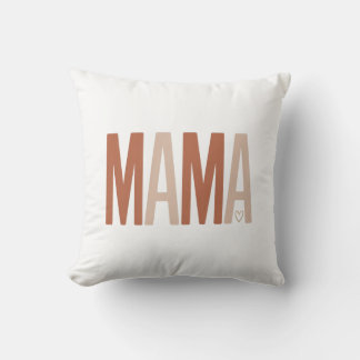 Personlig Boho MAMA Jordton MorDag Kudde