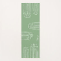 Personlig Boho Mid Century Chic Rainbow