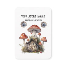 Personlig Boho Mushroom Jewelry Visning