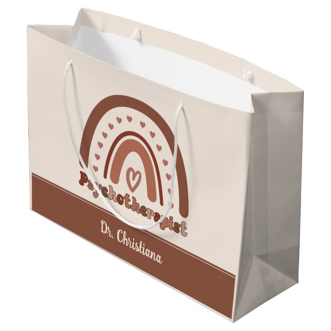 Personlig Boho Rainbow Psychoterapist (Baksidan Vinklad)