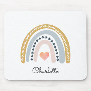 Personlig Boho Watercolor Rainbow  Musmatta