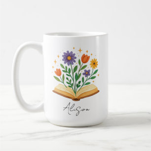 Personlig Bok Älskare Mugg, Anpassningsbar Gift fo Kaffemugg