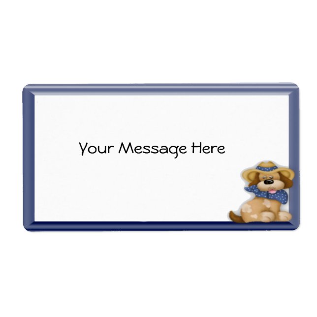 Personlig Bok etiketter Fraktsedel (Framsidan)