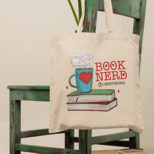 Personlig Bok Nerd Gift for Reader Tygkasse