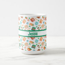 Personlig Bokar, kaffe, tea, succulents,