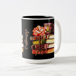 Personlig Bokar och Tea Två-Tonad Mugg
