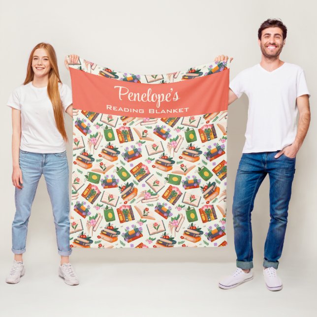Personlig bokläsning  fleecefilt (På plats)