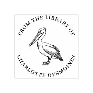 Personlig bokstämpel för bokägare - Ex Libris i må Stämpel