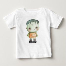 Personlig "Boo Crew" T-Shirt med Frankenstein
