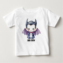 Personlig ’Boo Crew’ T-Shirt with Cute Dracula