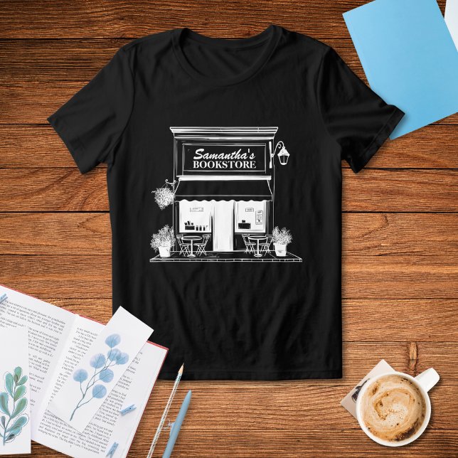 Personlig Bookstore T Shirt (Personalized Bookstore T-shirt)