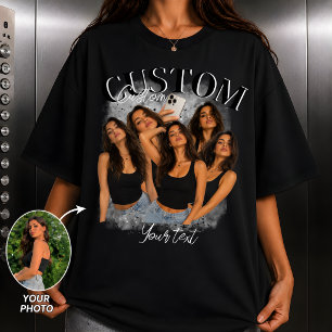 Personlig bootleg 90-tals Retro Flickvän Vintage T Shirt