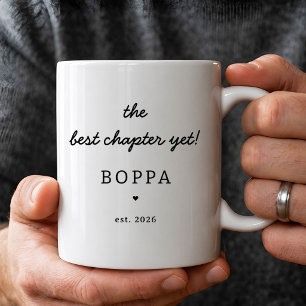 Personlig Boppa-mugg Ny farfarpresent Kaffemugg