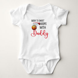 Personlig Born för att skjuta ringar med pappa T Shirt