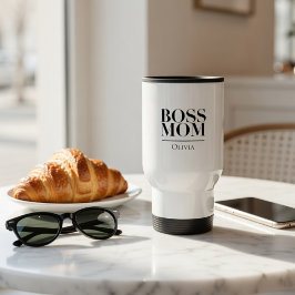 Personlig Boss Mamma – Anpassad Mamma Present Resemugg