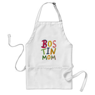Personlig Bostin Mamma Black Land Förkläde