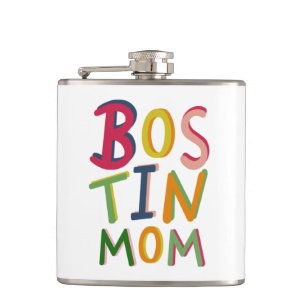 Personlig Bostin Mamma Black Land Hip-kolv Fickplunta