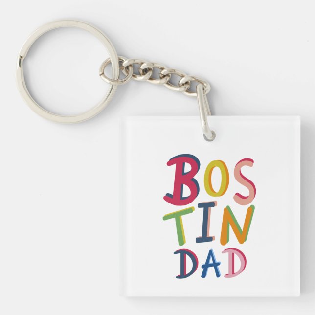 Personlig Bostin Pappa Black Land (Framsidan)