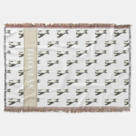 Personlig Boston Terrier Filt