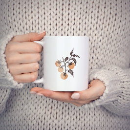 Personlig botanisk tomatgrensnamn Sandy Kaffemugg