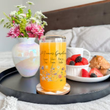 Personlig Botaniskt Blommigt Mamma Garden