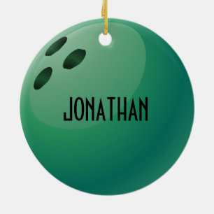 Personlig Bowling Ornament