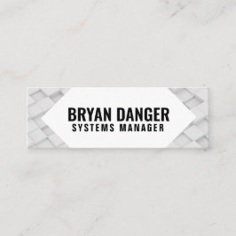 Personlig "Box World" Instagram Mini Visitkort